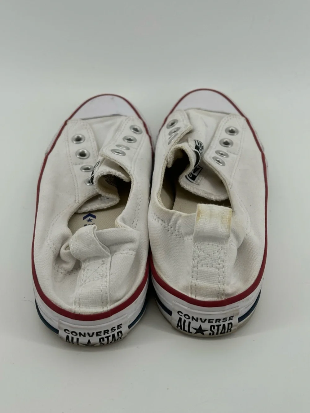 Converse All Star White Canvas Sneakers